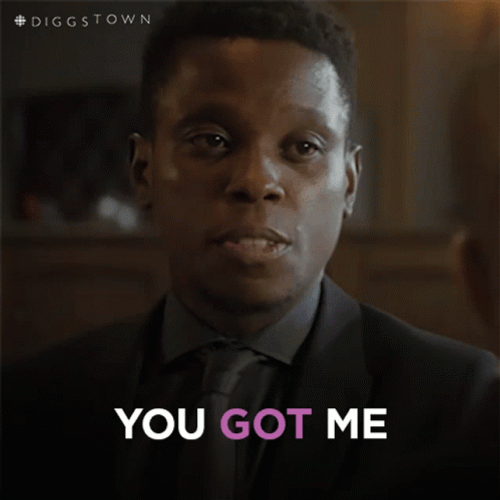 You Get Me Percy GIF