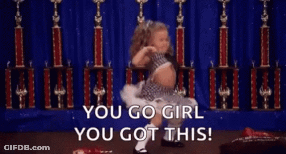 You Go Girl Kid Dance GIF