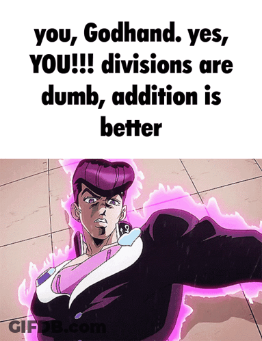 You Godhand Yes You Divisions Are Dumb GIF