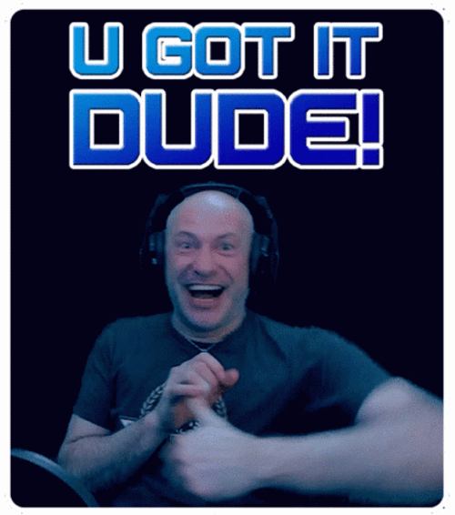 You Got It Dude Blue PDX GIF