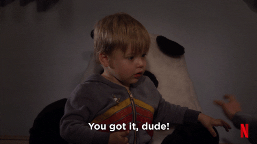 You Got It Dude Cute Kid GIF