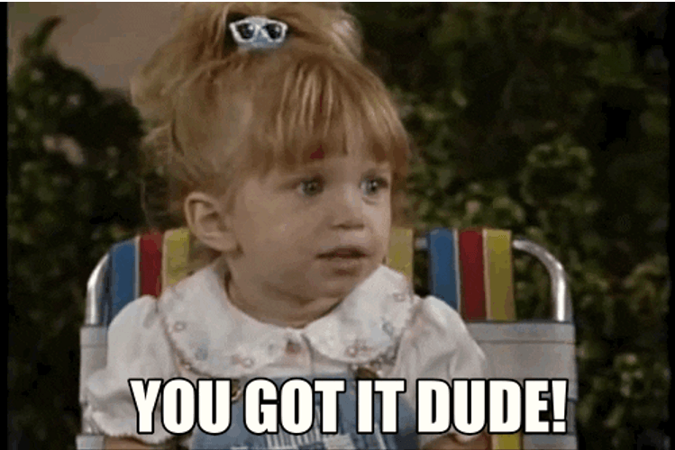 You Got It Dude Thumbs Up GIF