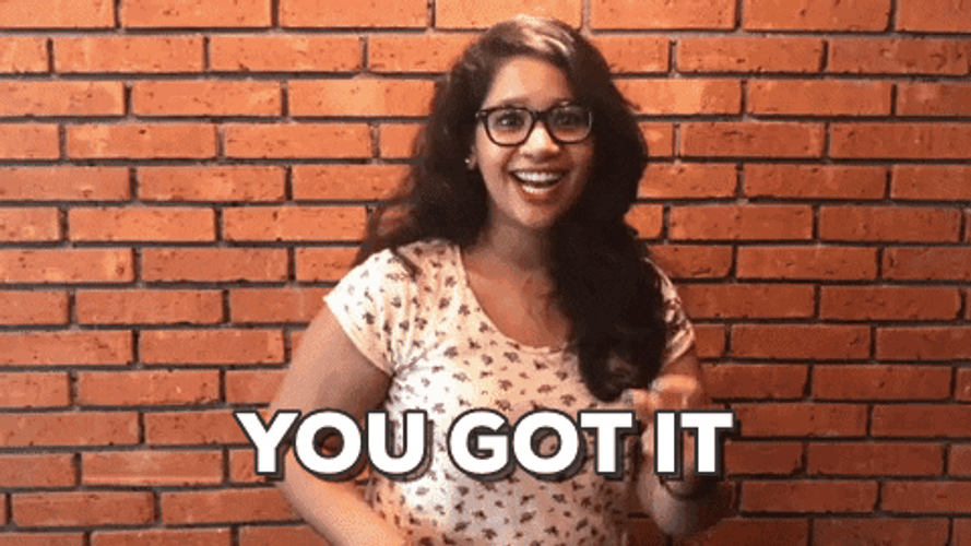 You Got It Excited Girl GIF