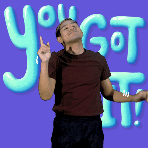 You Got It Happy Reaction GIF