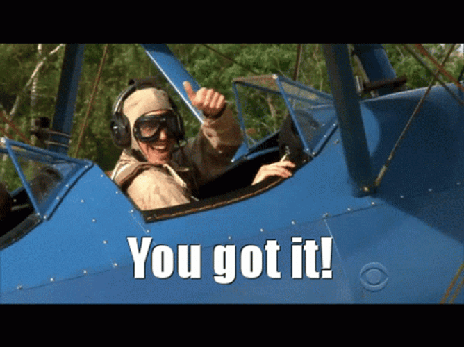 You Got It Helicopter Pilot GIF