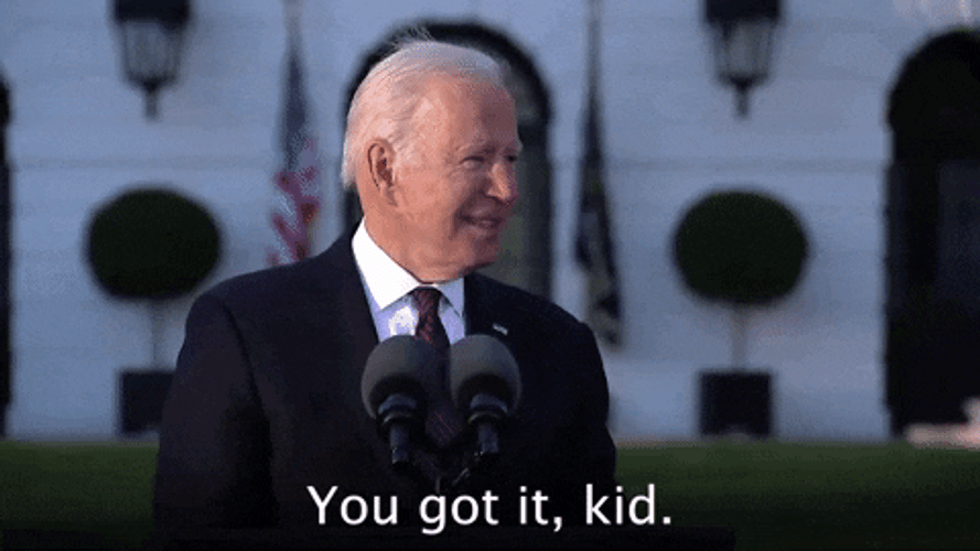 You Got It Joe Biden GIF