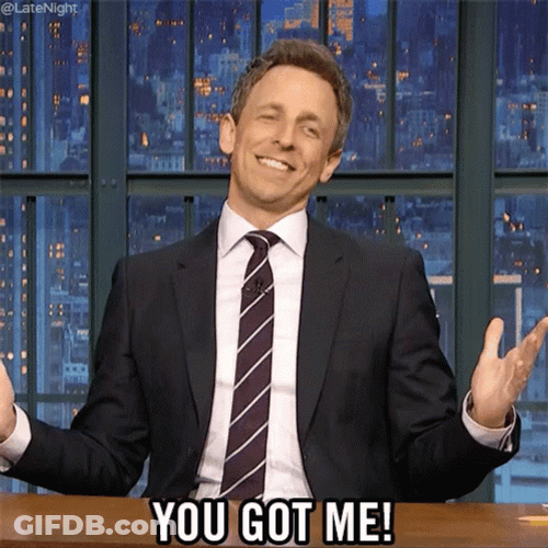 You Got Me Seth Myers Host GIF