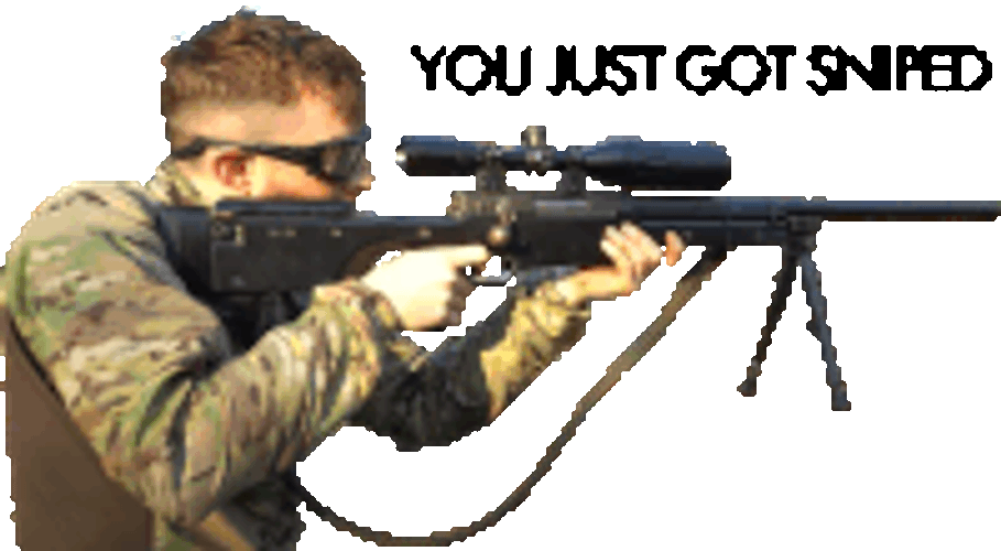 You Got Sniped 360Noscope Sticker GIF