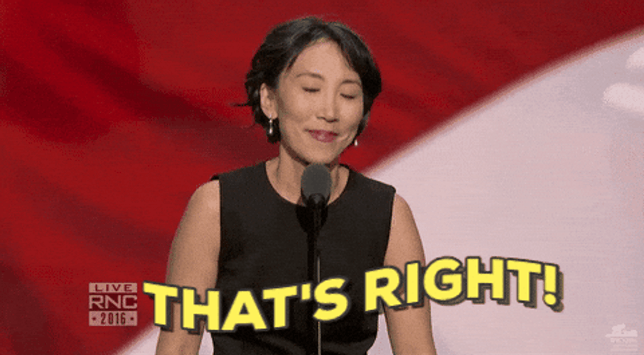 You Got That Right Asian American Politician GIF