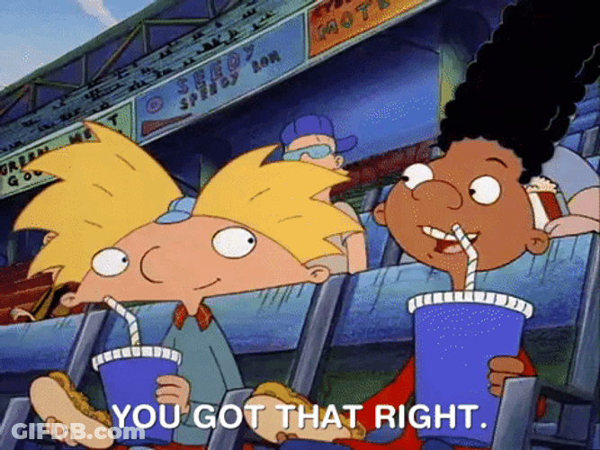 You Got That Right Hey Arnold Nicksplat GIF