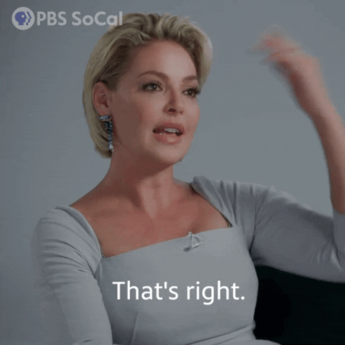 You Got That Right Sassy Katherine Heigl GIF