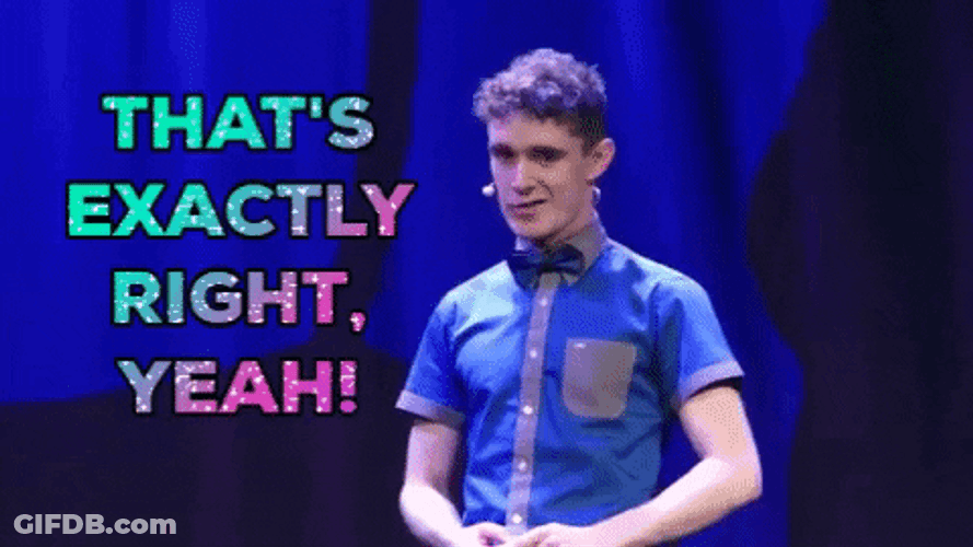 You Got That Right Stand Up Comedian GIF