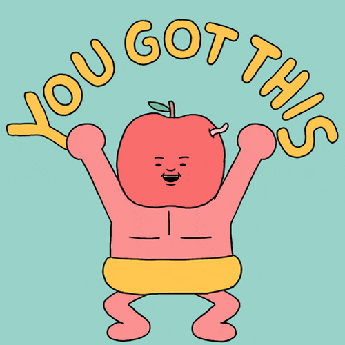 You Got This Apple Man GIF