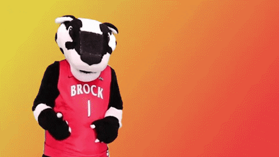 You Got This Brock Badgers Mascot GIF