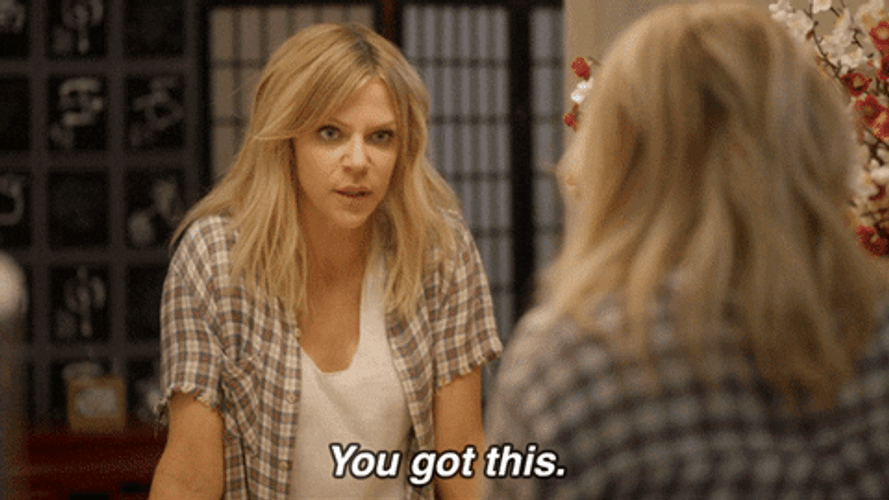You Got This Kaitlin Olson GIF