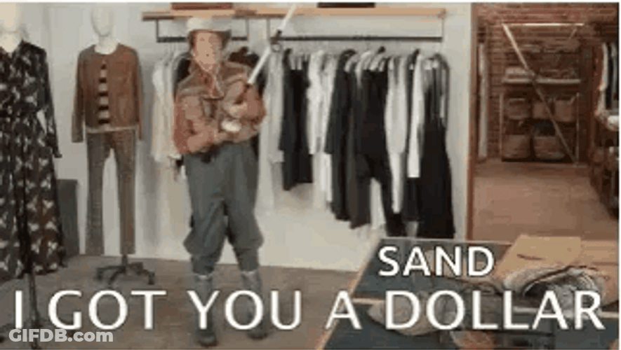 You Gotta Be Quicker Than That Sand Dollar GIF