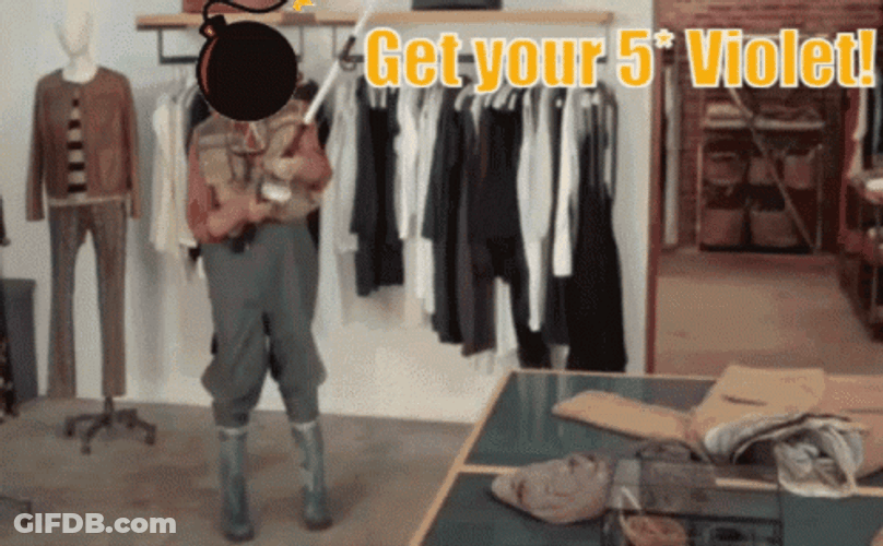 You Gotta Be Quicker Than That Yoda Violet GIF