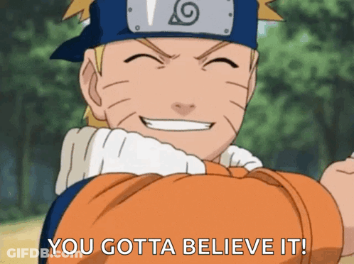 You Gotta Believe It Cartoon GIF