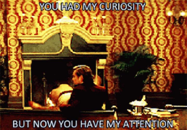 You Had My Curiosity Leonardo DiCaprio Zoom In GIF