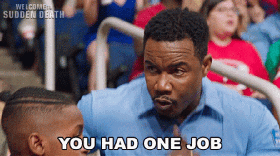 You Had One Job Michael Jai White GIF