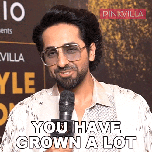 You Have Grown A Lot Ayushmann Khurrana GIF