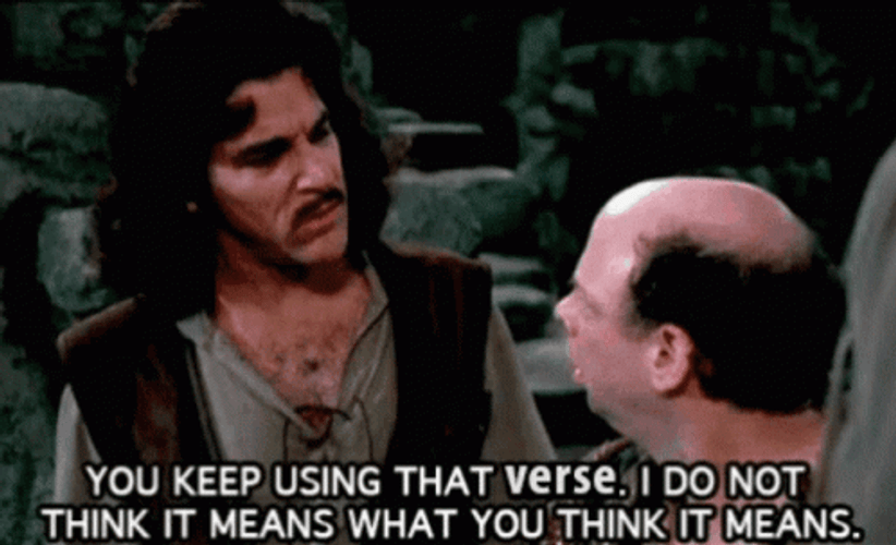 You Keep Using That Word Inigo Montoya Wallace Shawn GIF