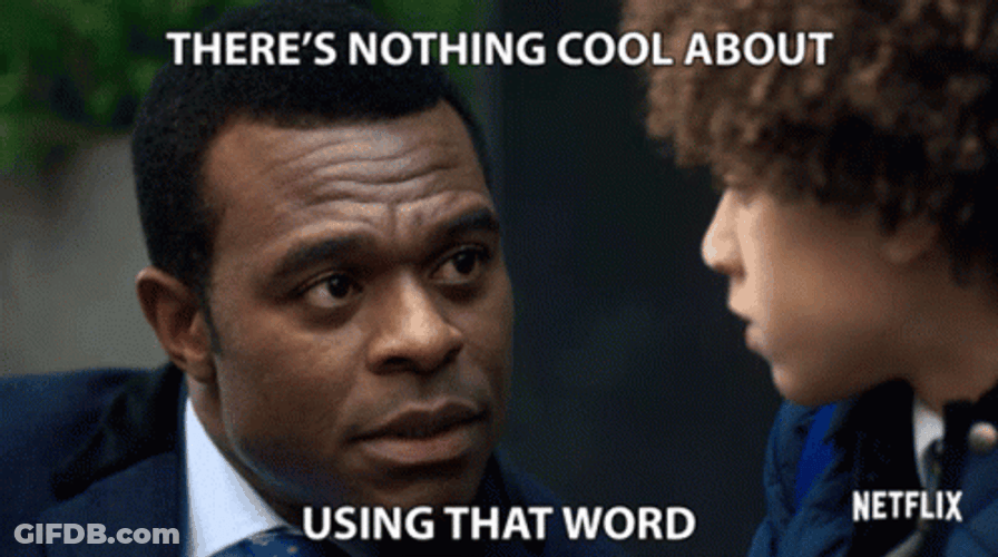 You Keep Using That Word Lyriq Brent GIF