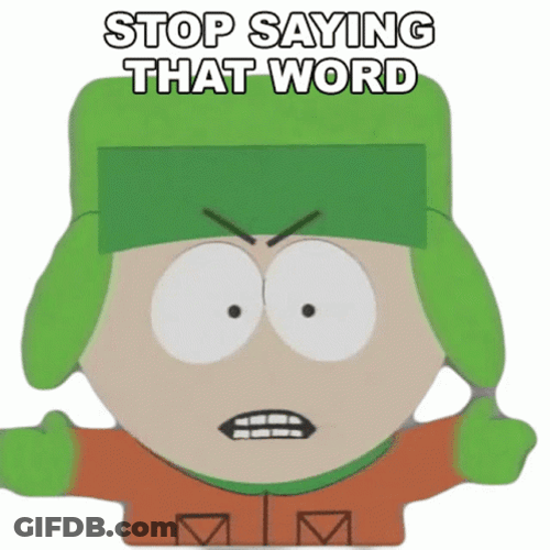 You Keep Using That Word South Park Animation GIF