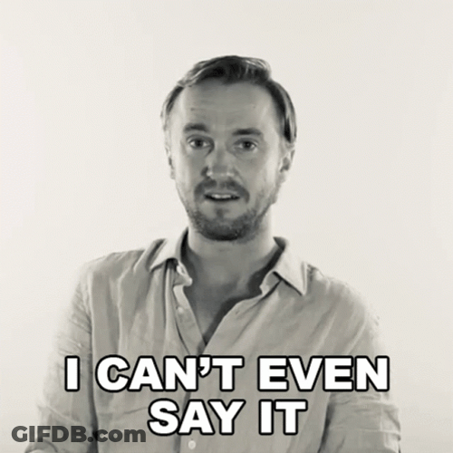 You Keep Using That Word Tom Felton GIF