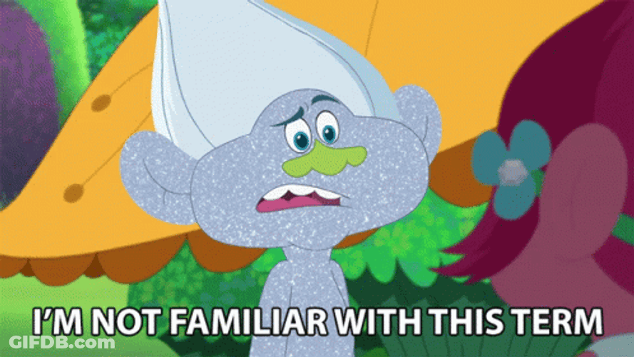 You Keep Using That Word Trolls Guy Diamond GIF