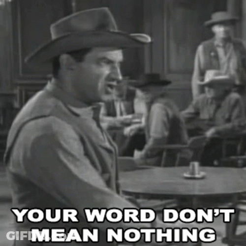 You Keep Using That Word Vintage Bruce Buffer GIF