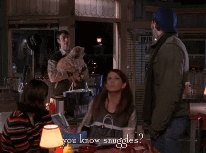 You Know Snuggles Gilmore Girls GIF