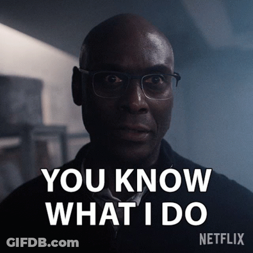 You Know What I Do Albert Wesker GIF