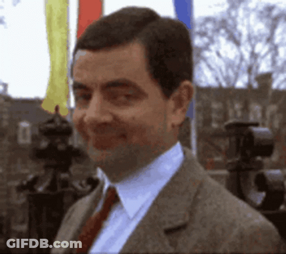 You Know What I Mean Mr. Bean GIF