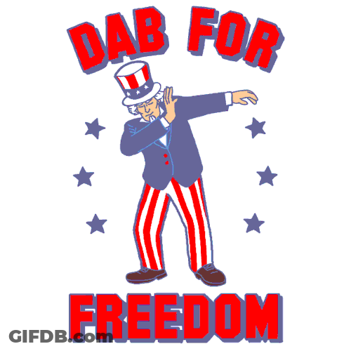 You Look Like The 4Th Of July Dab Dance GIF