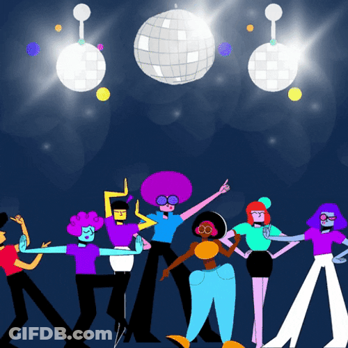 You Look Like The 4Th Of July Dance Party GIF