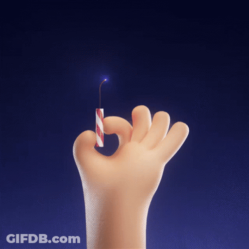 You Look Like The 4Th Of July Exploding Fingers GIF