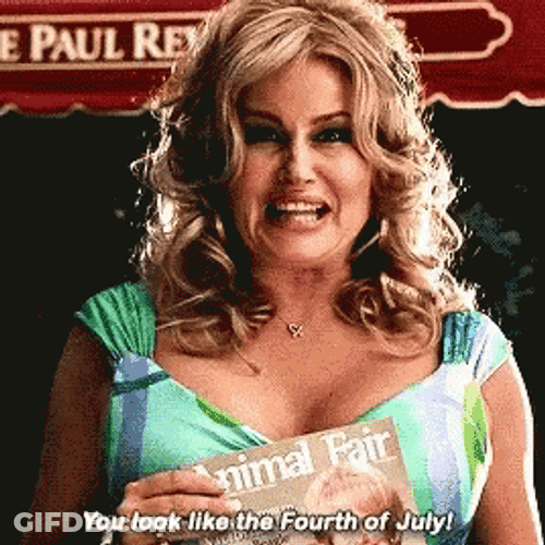 You Look Like The 4Th Of July Jennifer Coolidge GIF
