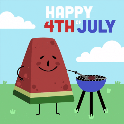 You Look Like The 4Th Of July Watermelon Chef GIF