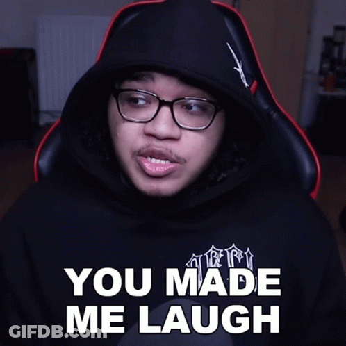 You Made Me Laugh Miniklin GIF