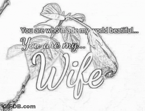 You Made My World Beautiful Wife GIF
