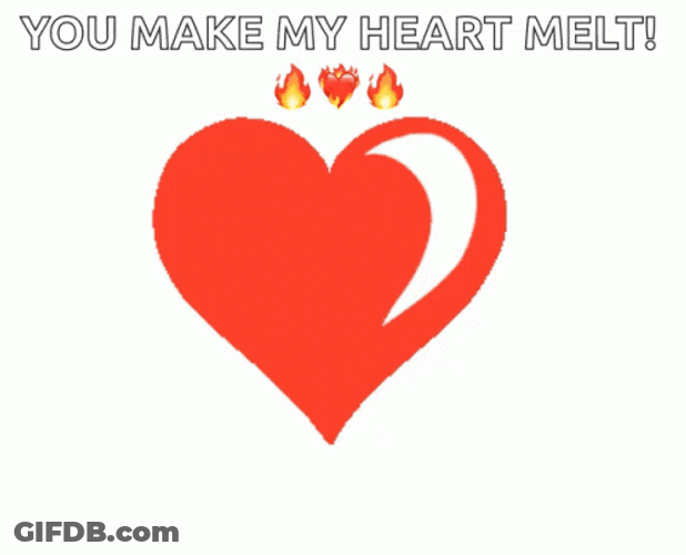 You Make My Heart Melting GIF