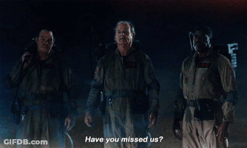You Missed Ghostbusters GIF