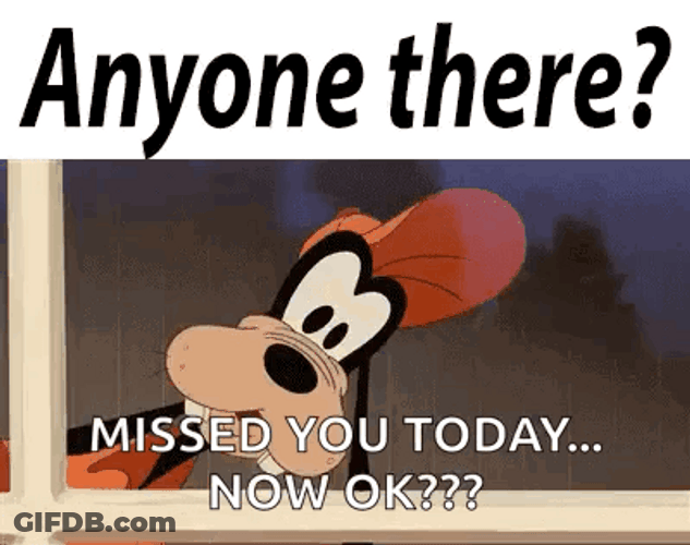 You Missed Goofy Binocular GIF