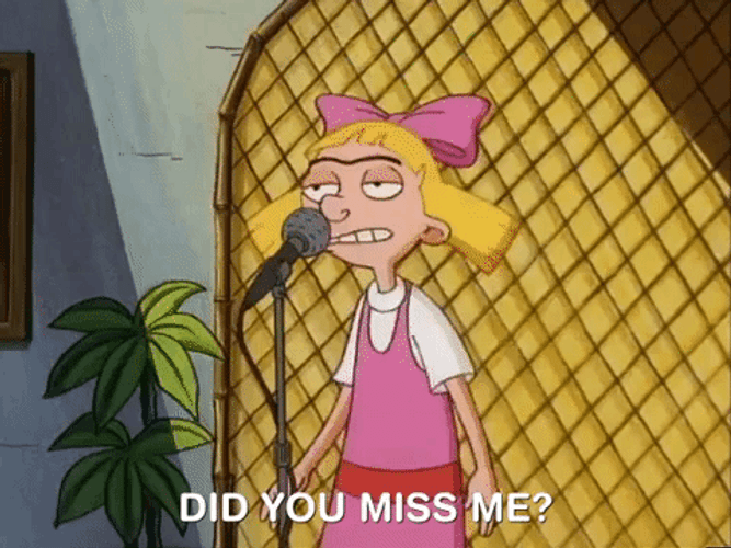 You Missed Helga's Show GIF