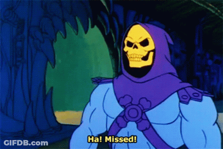 You Missed The Shot GIF