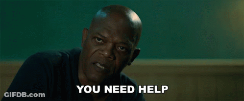You Need Help Samuel L Jackson GIF