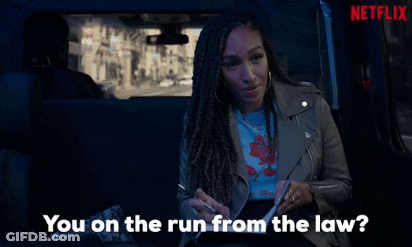 You On The Run From The Law? GIF