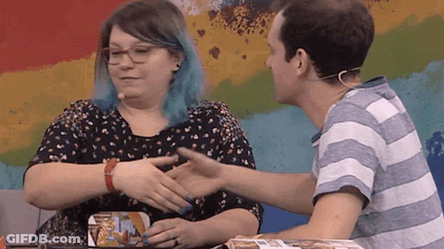 You Play To Win The Game Hand Shake GIF
