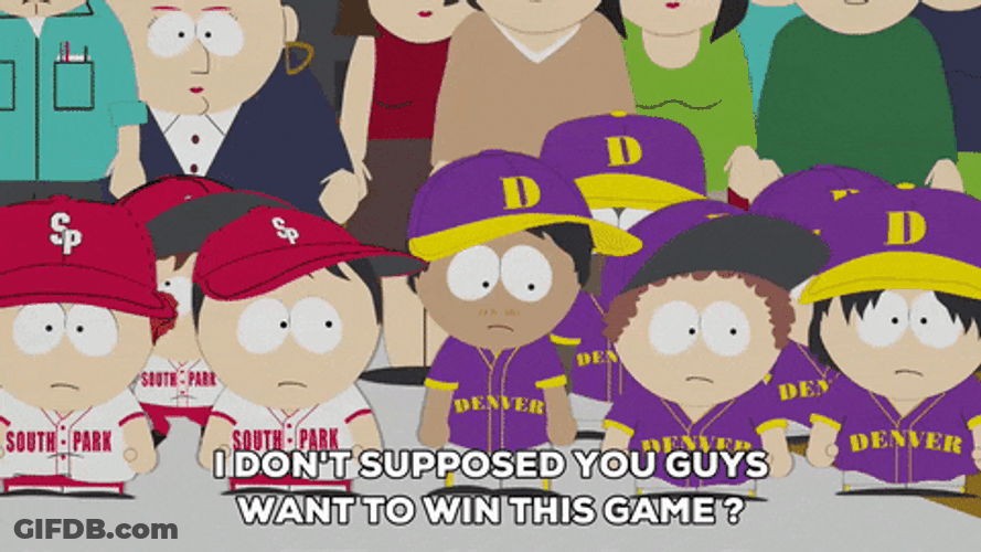 You Play To Win The Game South Park Kids GIF